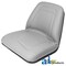 A & I Products Seat, Michigan Style, GRY 23" x19" x13.5" A-TM555GR - alternate 1